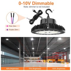 Led UFO High Bay Lights 150W Industrial Commercial Warehouse Lighting Fixtures