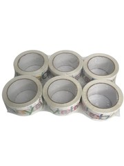 6 Rolls Official eBay Color Logo Packing Shipping Tape 2″ x 75 Yards New
