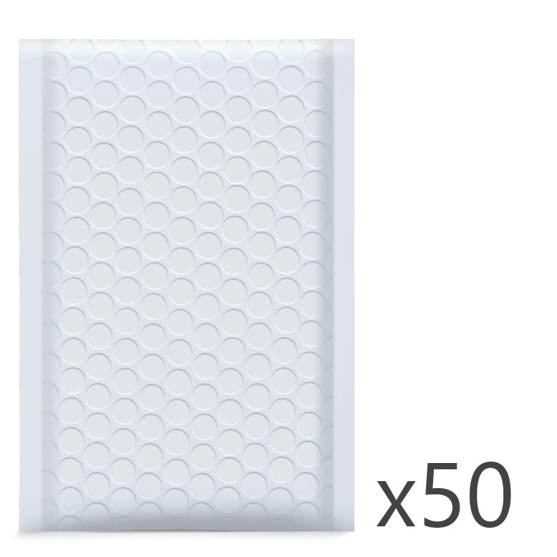 White Bubble Mailers 4×7 Inch Padded Envelope Shipping Bags 50/100 pcs