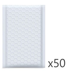 White Bubble Mailers 4×7 Inch Padded Envelope Shipping Bags 50/100 pcs