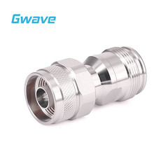 Low PIM 4.3/10 Female to N Male Straight Adapter | DC to 8 GHz