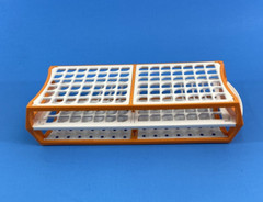 Simport Scientific Tube Rack Holds 84 Tubes Assorted Colors Total of 7 Racks