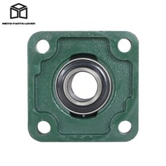 10 pcs UCF205-16 Pillow Block Flange Bearing 1″ Bore 4 Bolt Solid Base