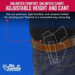 Desantis Desantis Gunhide Holsters Inside the Waistband Natural