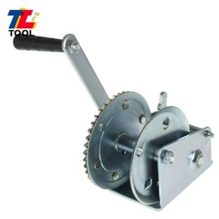High Carbon Steel 1100lbs Hand Winch Crank Cable Gear Winch Without Wire