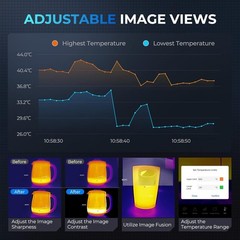 TC001 Thermal Camera for Android Super IR 512×384 High Resolution Thermal Image