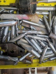 Mulling Machine End Mill Lot with New Bits Included Made In USA