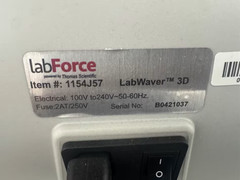 Lab Force 1154J57 3D Rocker with Flat Mat, US Plug, 13.5″ x 13″ Platform, 2.3 kg