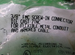 ELECTRICIAN’S CHOICE ALUMINUM-CLAD MC CABLE 14/3 25′