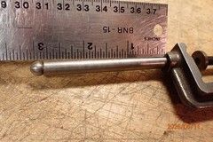 OLDER CLAMP ON DIAL INDICATOR STAND MOUNT MACHINIST TOOLING