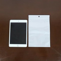 New Flat Clear/White QuickQlick™ Bags Pouches with Hang Hole Different Sizes