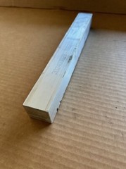 1-1/2″ X 1-1/2″ 6061 Aluminum Square Flat Bar 12″ Long T6511 Solid Mill Stock