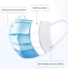 100 Pack Disposable 3 Layer Safety Face Masks for Ultimate Protection