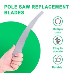 Pole Saw Blade, Steel Blade Replacement Silver Tree Pruner