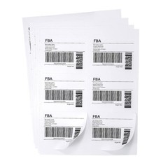 2″ x 4″ Shipping Mailing Address Labels A4 Sheet Self Adhesive FBA Labels 10 UP