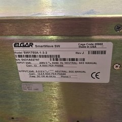 Elgar SW1750A AC Waveform Source 1750VA SmartWave GPIB Power Supply AS IS READ ⬇