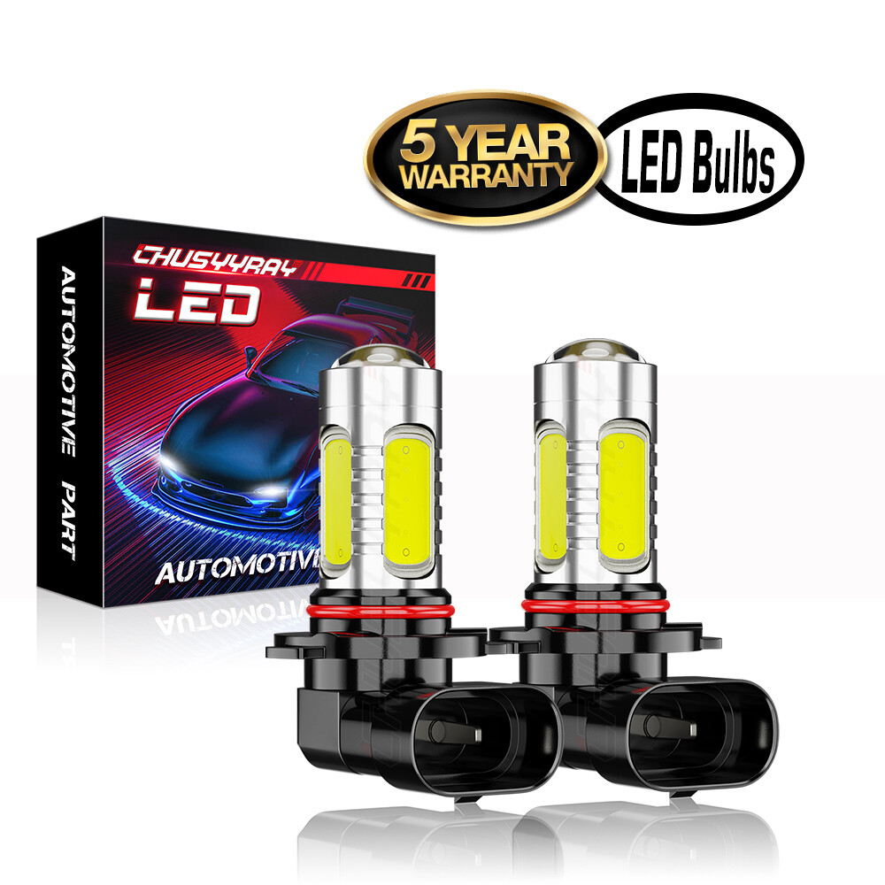 2 Super Bright LED Headlight bulbs for 2013-2019 Can-Am Outlander 650 ATV: USA