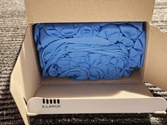(QTY 1000) MTR Guard Nitrile Exam Glove 5 Mil Palm Powder-Free XL Blue 93005