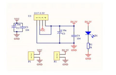 AMS1117 1.2V/1.5V/1.8V/2.5V/3.3V/5V 800mA Output DC Input Step Down Power Supply