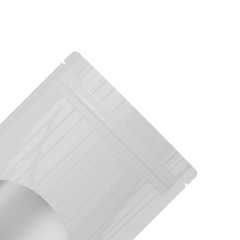 Multi-Use Glossy White Stand-Up Pouch w/ Window in Many QTY (4×6.3″)