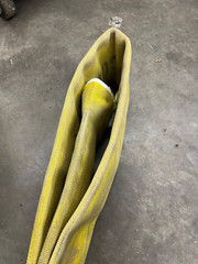 8″ wide cloth Fire hose for boat docks, abrasion protection etc. 10’ length