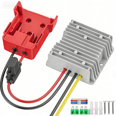 240W 20A 18V to 12V Step Down Converter Compatible with Milwaukee 18V Battery