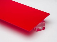 1/8″ Solid Red Acrylic Plexiglas Sheet 24″ x 12″ Cast Acrylic AZM Displays