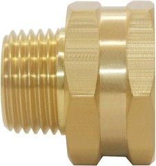 3/4″ Female GHT Thread x 1/2″ Male NPT Thread Brass Pipe Fittings Adapter