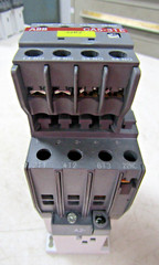 💥ABB AL40-30-01 CONTACTOR 24VDC W/ CA5-31E AUXILIARY CONTACT BLOCK