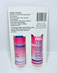 Lot of 24 Allary Home and Travel Lint Rollers and Refill