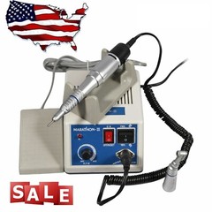 Lab MARATHON III 35,000 RPM Electric Micromotor /Contrangle /Straight Handpiece