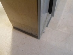 Food Truck Concession Window with Awning Drag Hook 36x36x3.15 Inch