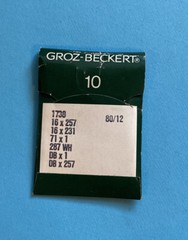 *NOS* 1738-80/12-GROZ-BECKERT-SEWING NEEDLE (PK. OF 10) FREE SHIPPING*