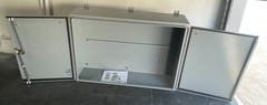 Wiegmann WA304210WF N12 Double Door Wall-Mount 30X42X10 Carbon Steel – Gray