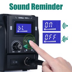 YIHUA 959D-II New Upgraded Easy Plug-pull Hot Air Gun Nozzles Soldering Station