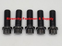 (50) 1/4-20×3/4 Alloy Steel 12 Point Flange Screws 1/4x20x3/4 Extra Strong Bolts