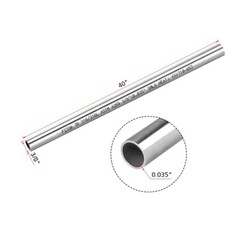 FITOK 316/316L SS Seamless Tubing 3/8″ OD × 0.035″ Wall × 40″ Annealed ASTM A269