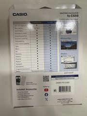 Casio FX-CG50 Graphing Calculator – Black
