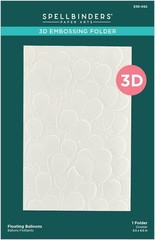E3D-062 Floating Balloons 3D Embossing Folder from The It’s My Party Too