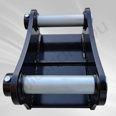 For CAT 307,308,309Mini Excavator bucket ears Weld base plate and 50 mm pins