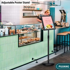 6Packs Sign Holder Stand 8.5 x 11 – Adjustable Heavy Duty Poster Sign Stands …