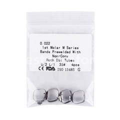 Dental Orthodontic Buccal Tube 1st Molar Bands U2/L1 U1/L1 U3/L2 Roth 0.022