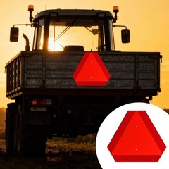 Slow Moving Vehicle Safety Sign,Slow Moving Vehicle Triangle Sign,Aluminum Grade