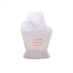 Dental Lab Silicone Dappen Dish Mixing Cup No-Stick Flexible Bowl 7/20/40ml