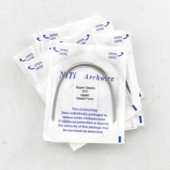 5 Pack Dental Orthodontic Niti Arch Wire Round Super Elastic Upper Lower 012-020