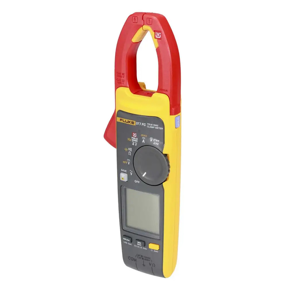 Fluke 377 FC Non-Contact Voltage True-RMS AC/DC Clamp Meter with iFlex 3-Phase