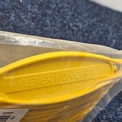 ( QTY 10 ) KLEVER KONCEPT 3ZGL5 Safety Cutter Disp 5-3/4 In. Yellow