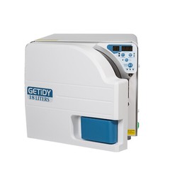 18L Class N Dental Autoclave Medical Steam Sterilizer Drying Function Wooden Box