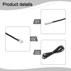 Thermistor Temperature Sensor Easy Installation Good Waterproof Thermistor