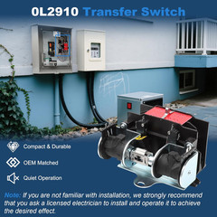 0L2910 Automatic Transfer Switch 100 Amp with Handle Fit for Generac | 100A 2P 2